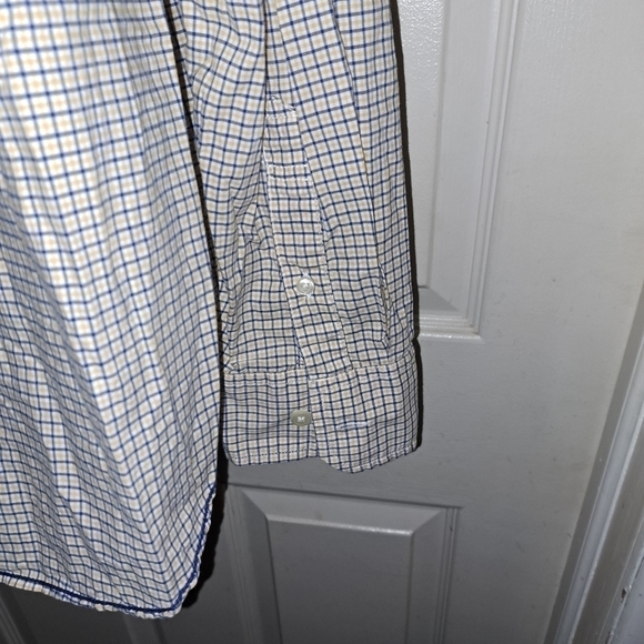 American eagle plaid button Down size large - Picture 6 of 7